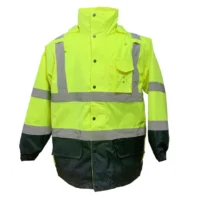 100 Raincoat / Parka Jacket Class 3 with Detachable Quilted Inner