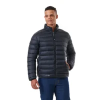 109 DROMEX Puffer Jacket Black/Royal Blue XS-5XL