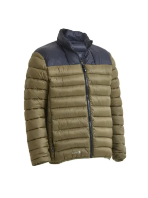 DROMEX Two Tone Puffer Jacket Olive/Black or Carbon/Black XS-5XL