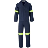 15 Technician 100% Cotton Jacket (Reflective Tape)