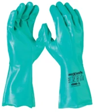 247 Green Nitrile Chemical Glove 33cm