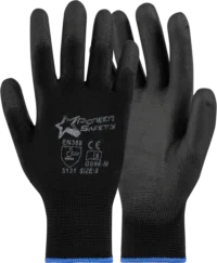 271 PIONEER Black Nylon Lightweight Inspectors Gloves