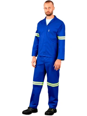Technician 100% Cotton Conti Suit (Reflective Tape)