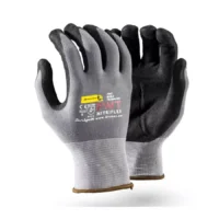 285 NITRIFLEX Black Sanitized Full Nitrile Coated Glove
