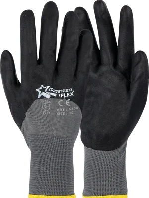 PIONEER 15 Gauge Grey Nylon Liner Glove