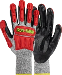 309 IRON HAND Knuckle Nitrile Palm Glove