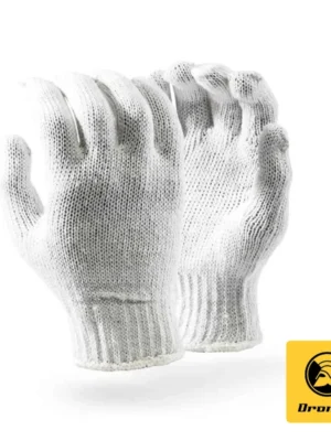 7gg Bleached Cotton Crochet Glove
