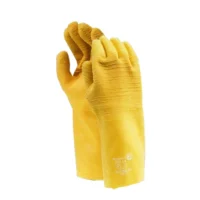 321 YELLOW COMAREX 35cm Elbow Fleece Lined Glove
