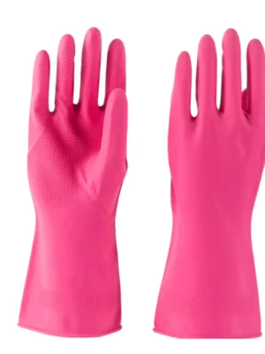 PINK PVC Household Glove