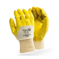 331 Yellow Actifresh Palm Coated Nitrile Glove