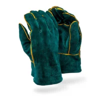 341 ECONO 2.5 Green Lined Wrist Length Glove