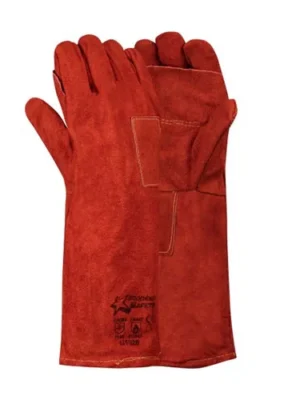PIONEER 8 Green Lined Elbow Length Glove with Reinforced Palm