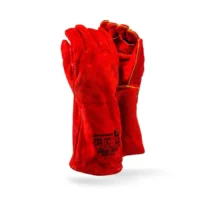 352 PIONEER TOUCH Welder144 Premium Cow Split Lined Welding Glove Denim Cuff