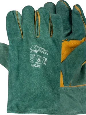 PIONEER Premium 16 Green Lined Shoulder Length Glove with Reinforced Palms & Thumb
