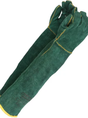 DROMEX Green Lined Fully Welted Shoulder Length Glove