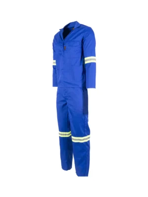 Royal Blue Conti Suits Polycotton with Reflective Tape