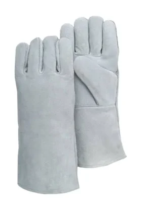 8 Chrome Leather Double Palm Glove