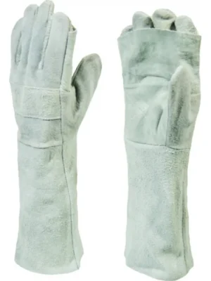 8 Chrome Leather Apron Palm Glove