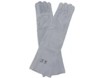 379 PIONEER 16 Chrome Leather Double Palm Glove 40cm