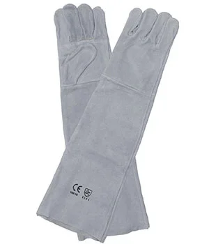 PIONEER 16 Chrome Leather Double Palm Glove 40cm
