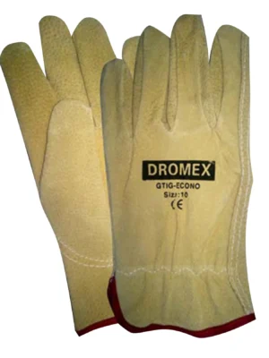 Tig Econo Pig Split Driver Glove Keystone Shirred