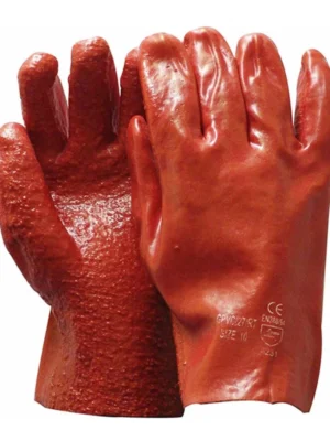 Standard PVC Open Cuff Wrist Length Glove
