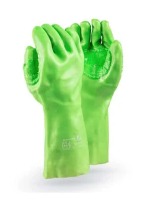 DROMEX Cronus Hi-Vis PVC Reinforced Elbow Glove
