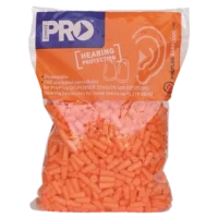 508 Hi-Vis Bullet Earplug Uncorded Refill Pack 500 Pcs