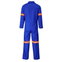 51 Safety Polycotton Boiler Suit with Reflective Arms & Legs