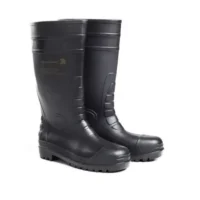 552 DROMEX Unisex Armour Black Gumboot Size 4 to 13