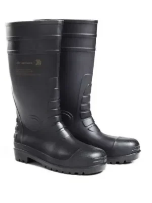 DROMEX Unisex Armour Black Gumboot Size 4 to 13