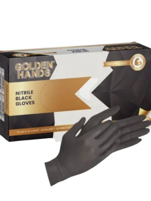 Black Nitrile Gloves Box of 100