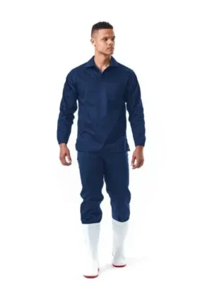 Rainsuit Trousers Lime Silver Reflective Tape